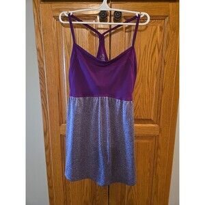 Champion Tank Top Womens Medium Purple Sleeveless Pullover Shirt Blouse Casual